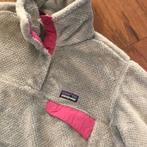 Patagonia Re-Tool Snap-T pullover grey- size small